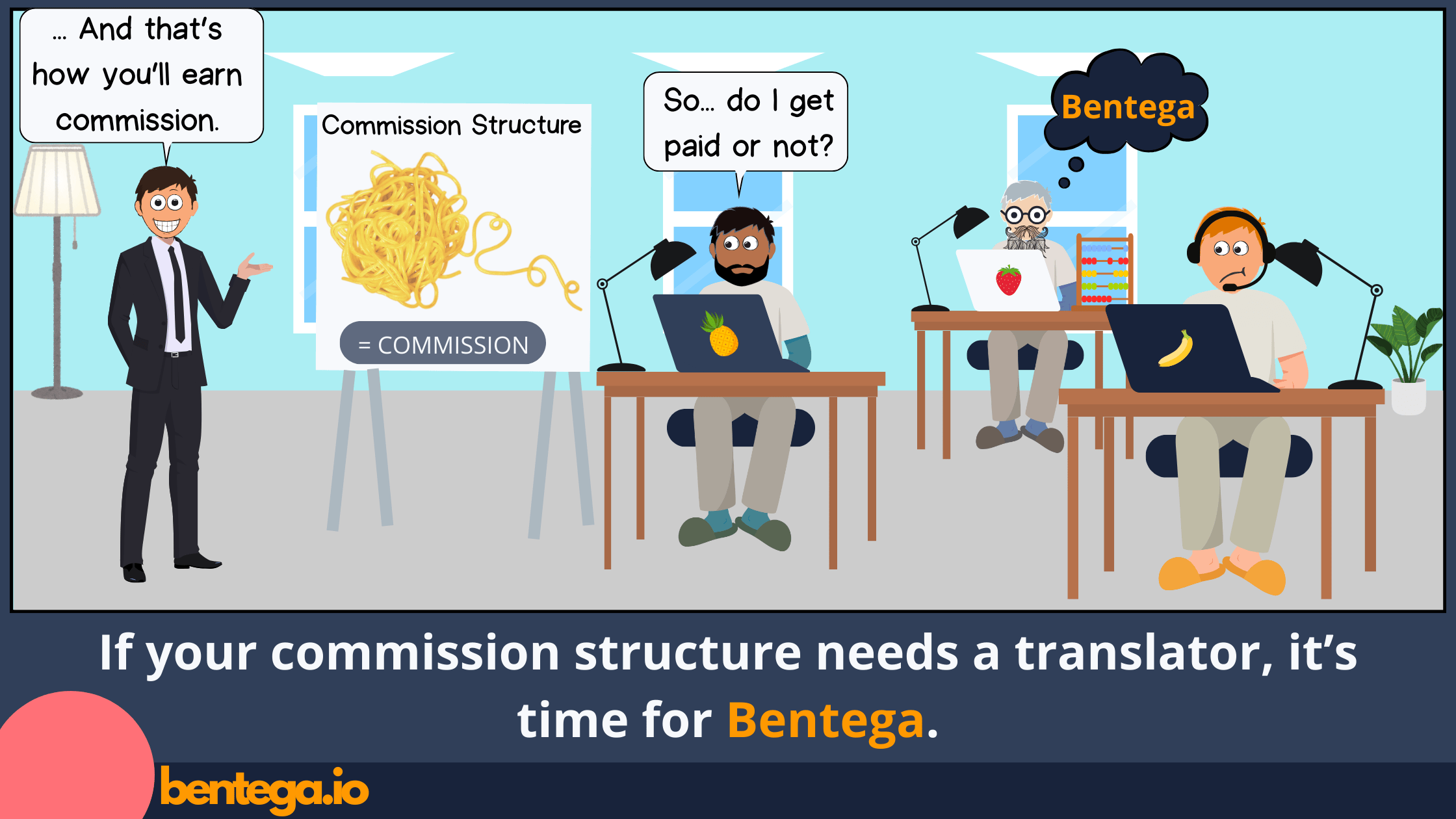 Commission Structures easily managed