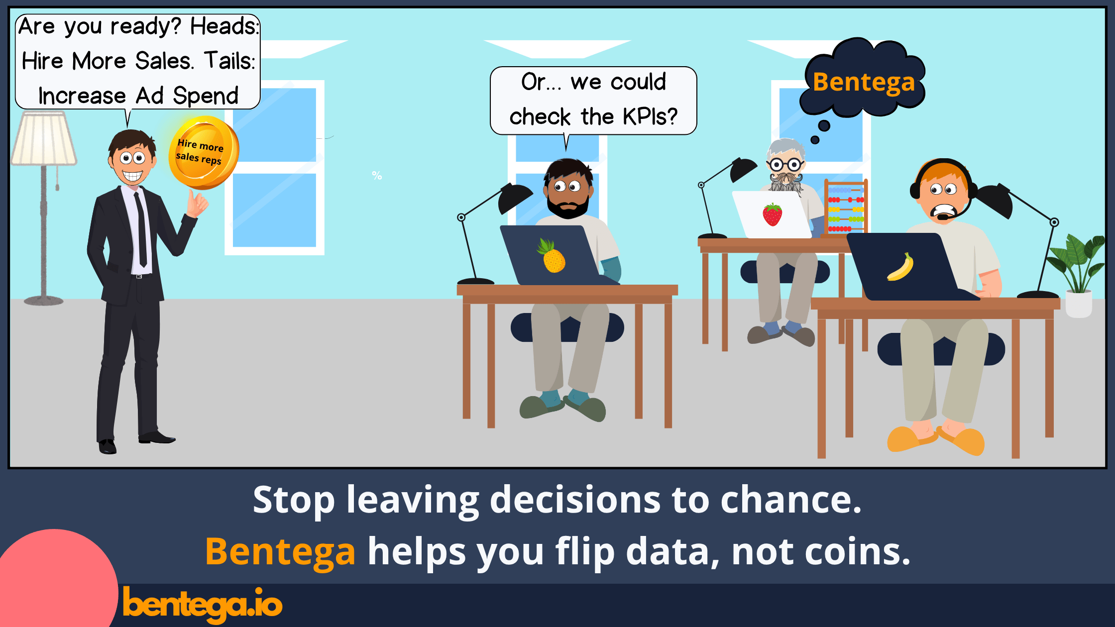 Decision making through data