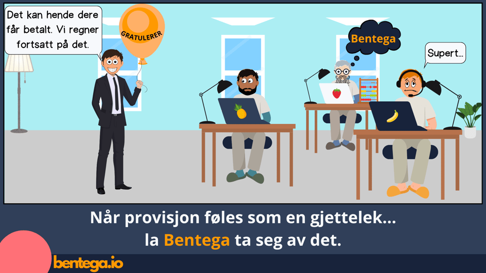 provisjon og provisjonslønn