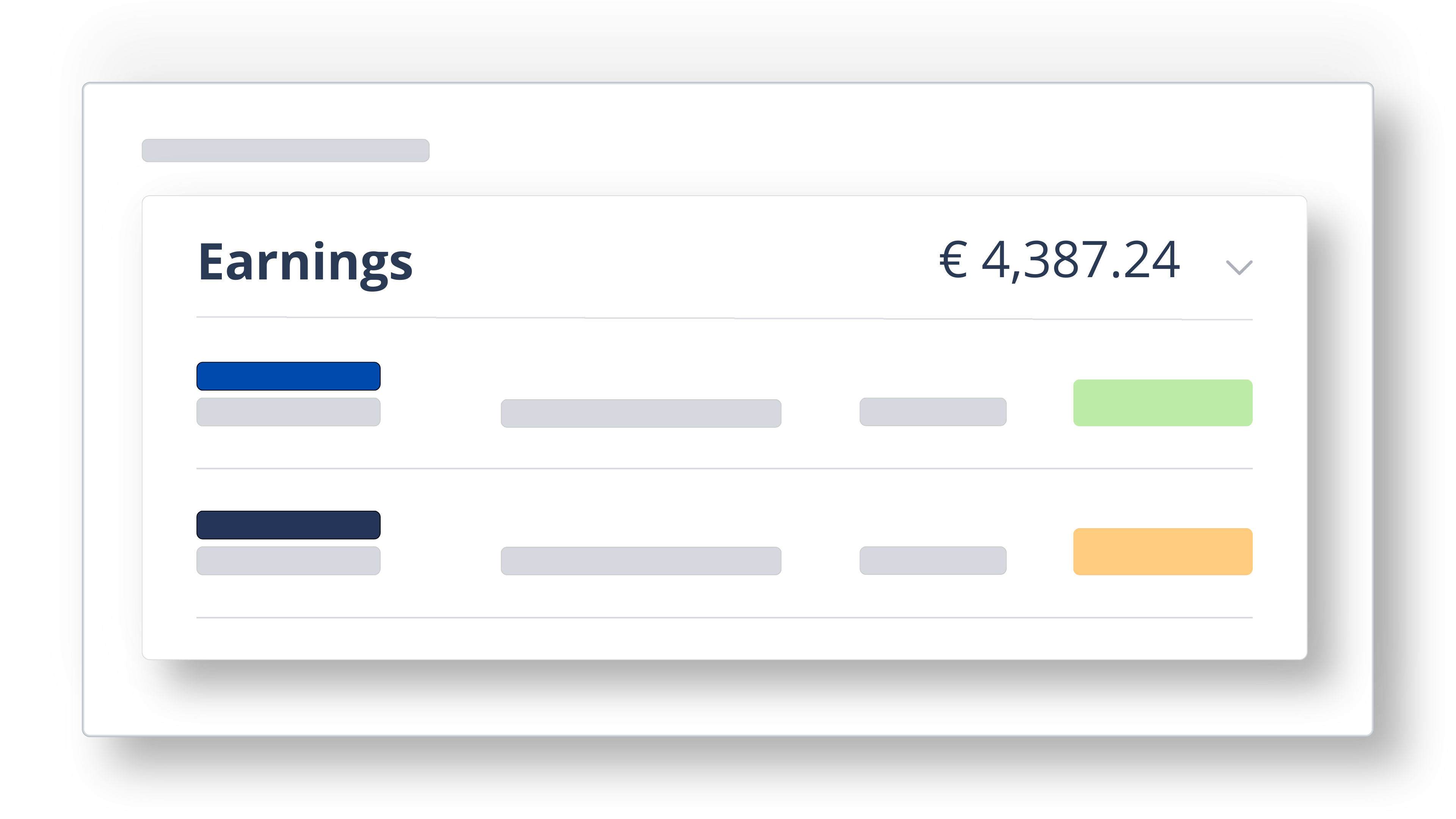 Give teams visibility in Bentega feature card